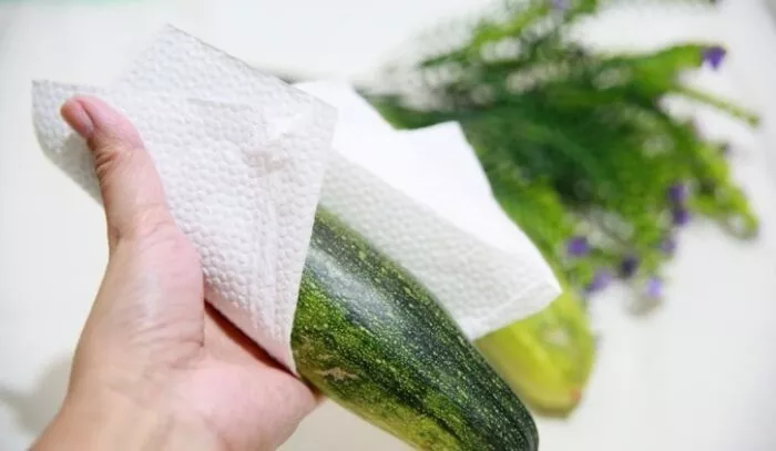 تجفيف الكوسا قبل تخزينها