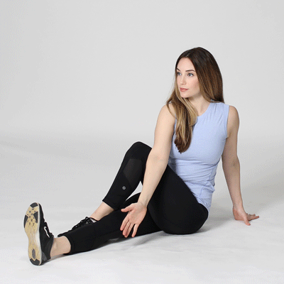 اللف في الجلوس